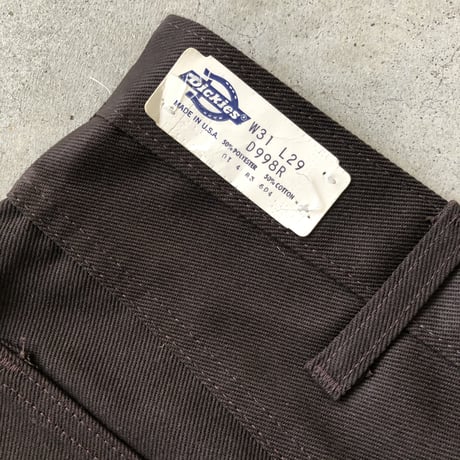 未使用！USA製 ディッキーズ ブーツカットW31×L29