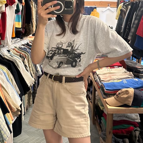 90s モノトーンレーシングT