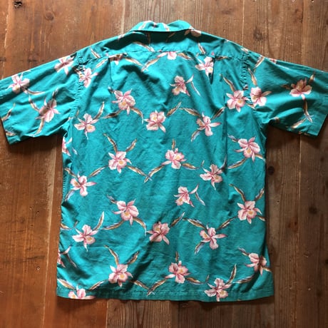 LANDS'END USA製ハワイアンシャツ