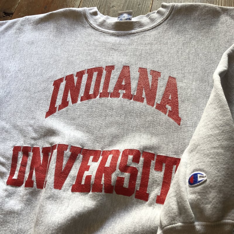 90'sUSA製INDIANA UNIVERSITYチャンピオンリバースウィーブ XL | C