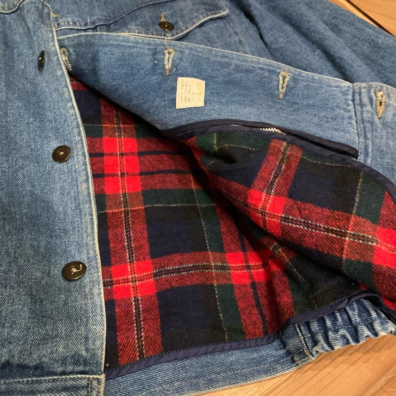 裏地付き襟コーデュロイデニムジャケット | CUSTOM FEVER