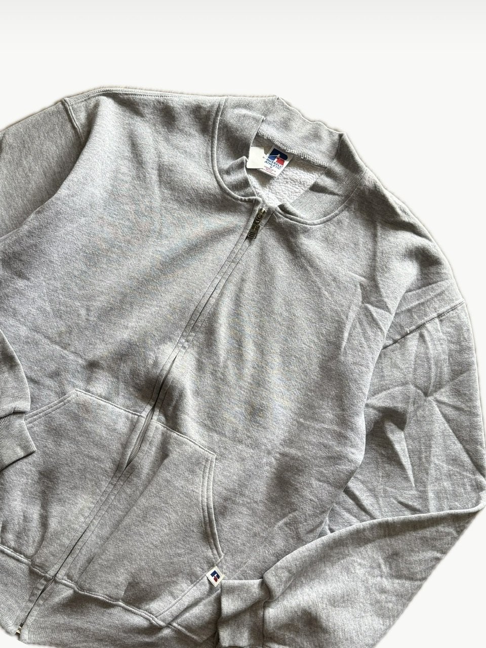 00's RUSSELL フルジップスウェットカーディガン | CUSTOM FEVER