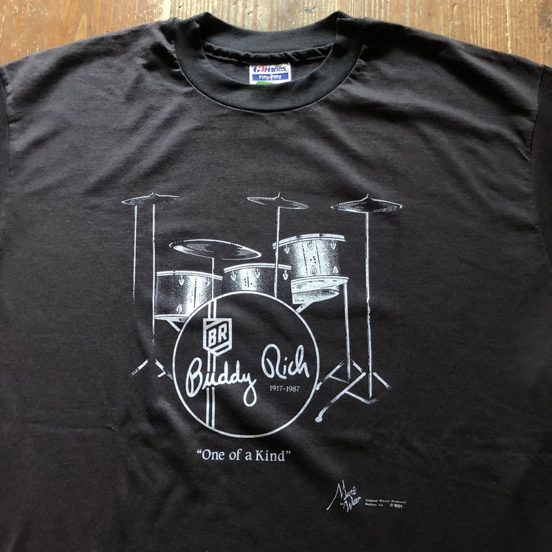 1991 未使用 Buddy Rich Tシャツ | CUSTOM FEVER