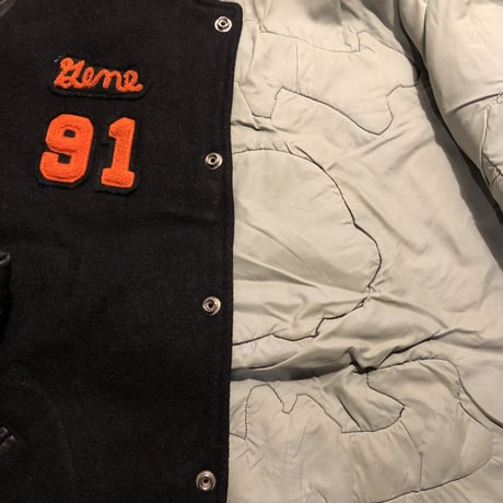 90'sUSA製 TM ATHLETICS ウールスタジャン