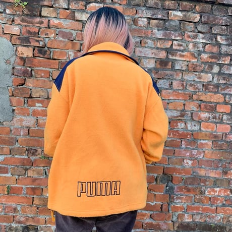 pumaハーフジップフリース