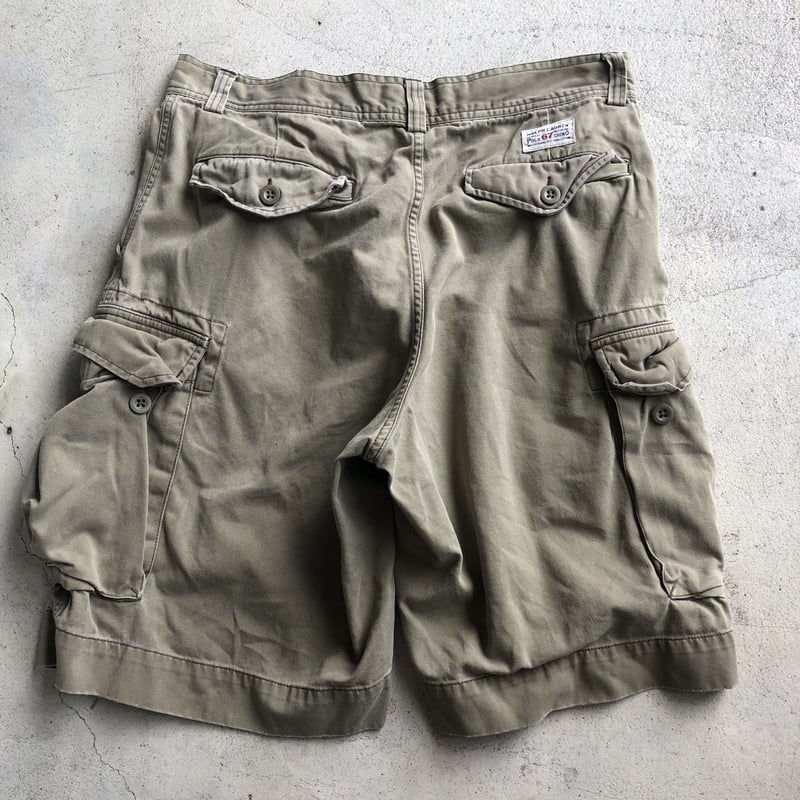 イタリア製 Polo Ralph Lauren リネン　カーゴショーツ W33 Polo by Ralph Lauren カーゴショーツW33 | CUSTOM FEVER