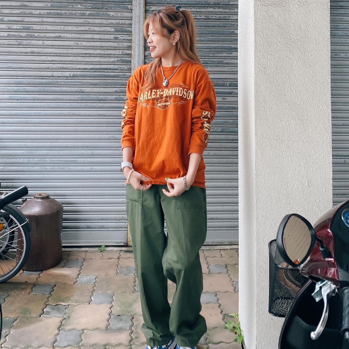 ハーレーダビッドソンロンT | CUSTOM FEVER