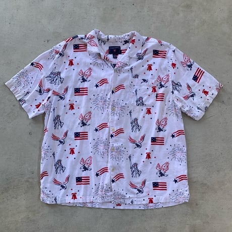 ごきげんアメリカン柄シャツ