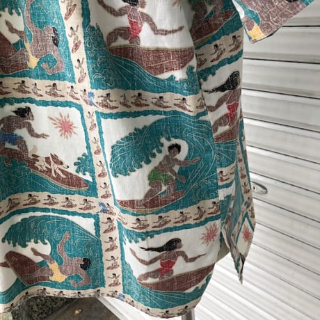 Reyn spooner サーファー総柄シャツ