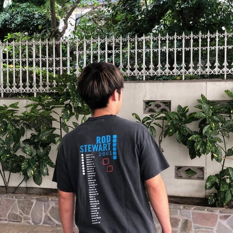 ROD STEWART  2001 tour tシャツ