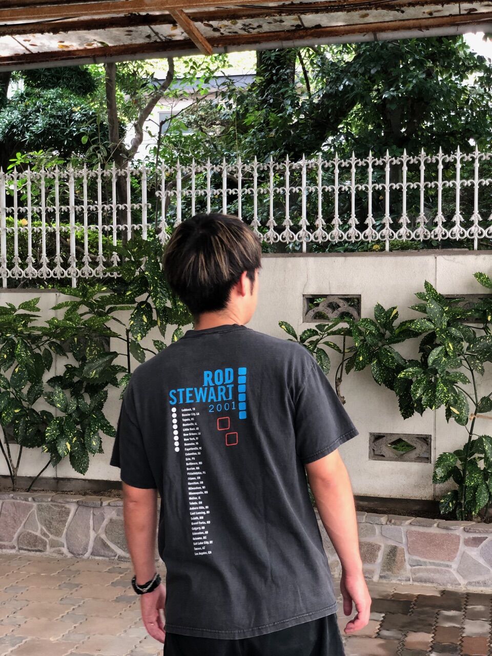ROD STEWART 2001 tour tシャツ | CUSTOM FEVER