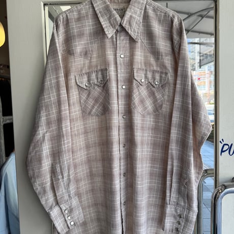 70's USA製DEE CEE ウエスタンシャツ