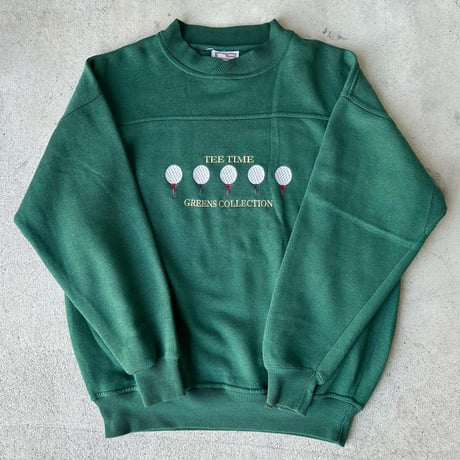 ゴルフ刺繍スウェット