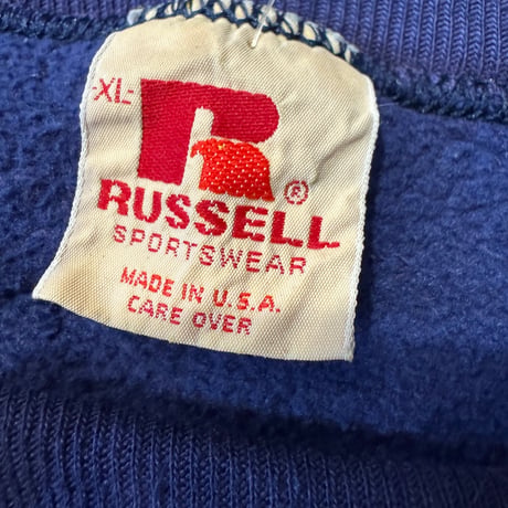 80's USA製 RUSSELL 無地スウェット XL