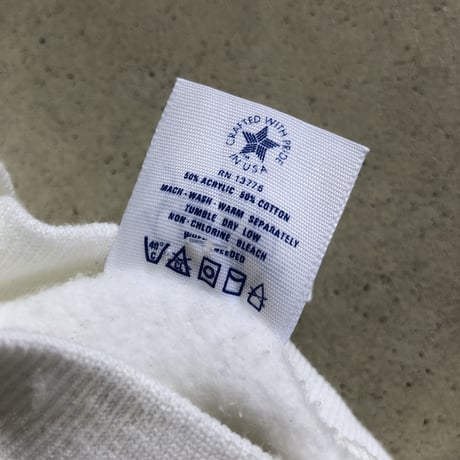 USA製 白無地スウェット XL