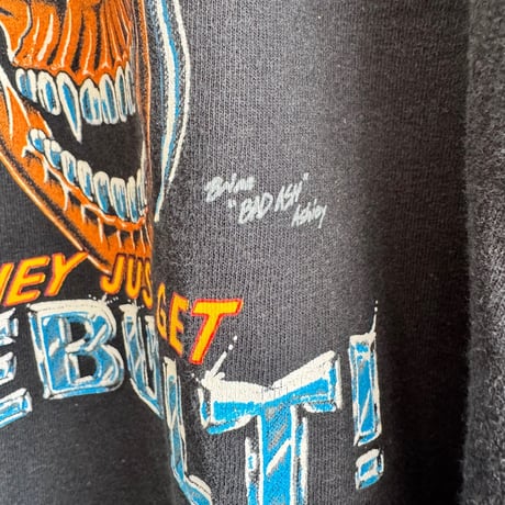 スカルグラフィックプリントTシャツ