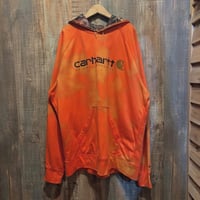Carhartt ブリーチ加工フーディー