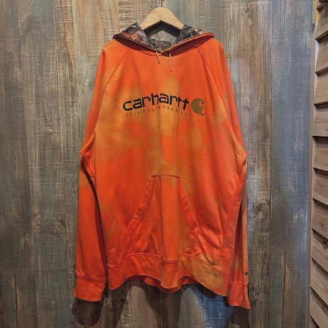 Carhartt ブリーチ加工フーディー
