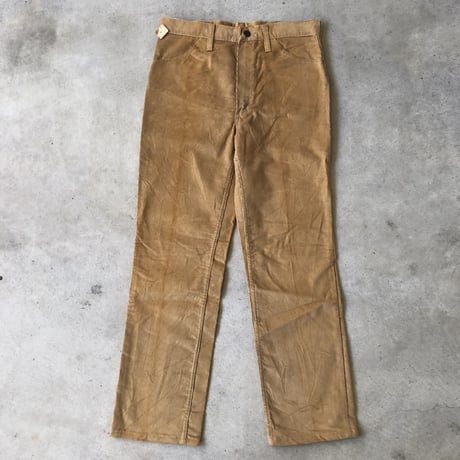 未使用USA製 80's RUSTLER コーデュロイパンツ  ストレート W32×L30