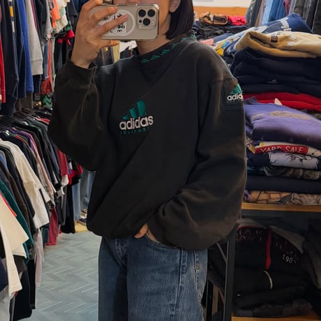 90s adidas エキップメントスウェット