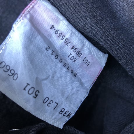 Levi's501  W38×L30ブラック