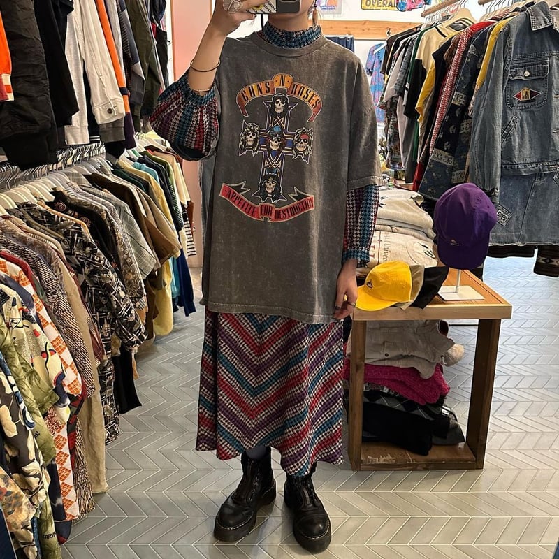 メキシコ製ガンズ・アンド・ローゼズTシャツ L | CUSTOM FEVER