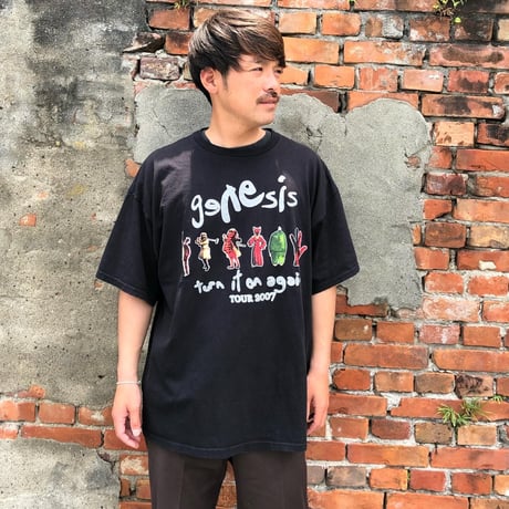 genesis バンドTシャツ  XL