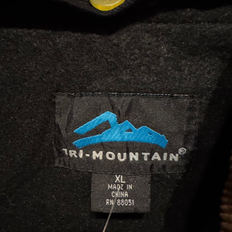 【TRI-MOUNTAIN】企業ロゴ ウールライナー ダックジャケット TRI-MOUNTAIN ライナー付きワークジャケット XL | CUSTOM FEVER