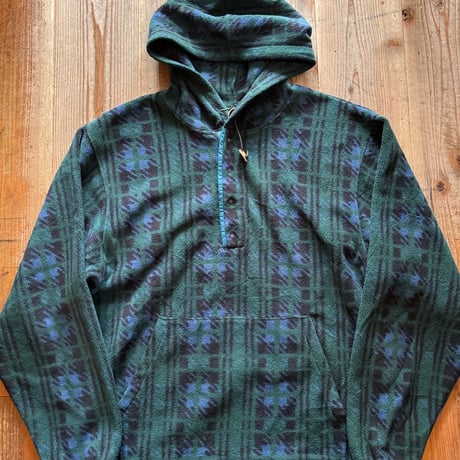 USA製 L.L.Bean 総柄フリース