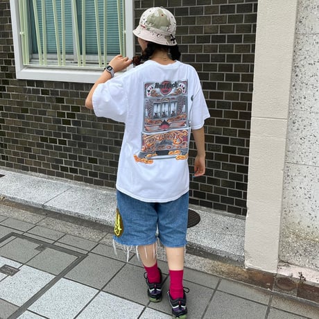 Hard Rock cafe 両面プリントTシャツ Foxwoods