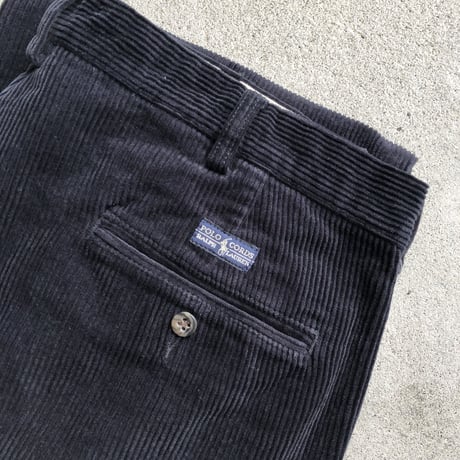 POLO RALPHLAUREN 太畝コーデュロイパンツW36×L32