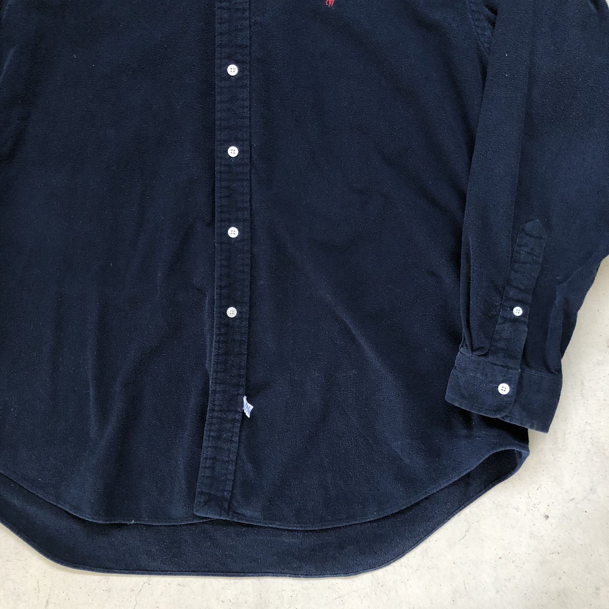 Ralph Lauren コットンシャモアクロスシャツ | CUSTOM FEVER
