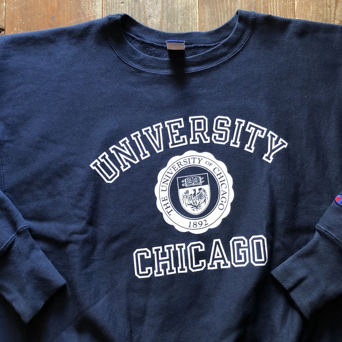 UNIVERSITY CHICAGOチャンピオンリバースウィーブ XXL | CUSTOM F