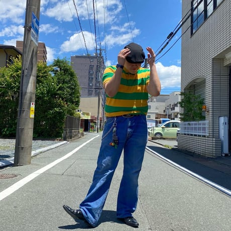 Levi’s ボーダーポロシャツ