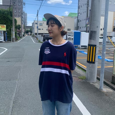POLOトリコロールTシャツ