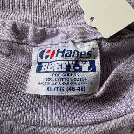 USA製 Hanes お花バックプリントTシャツ