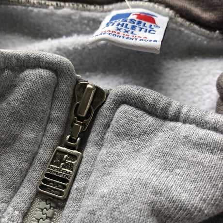 90's USA製ロンジョン ハーフジップスウェット