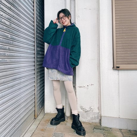 GAPハーフジップフリース