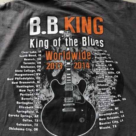 B.B.KINGプリントTシャツ 3X