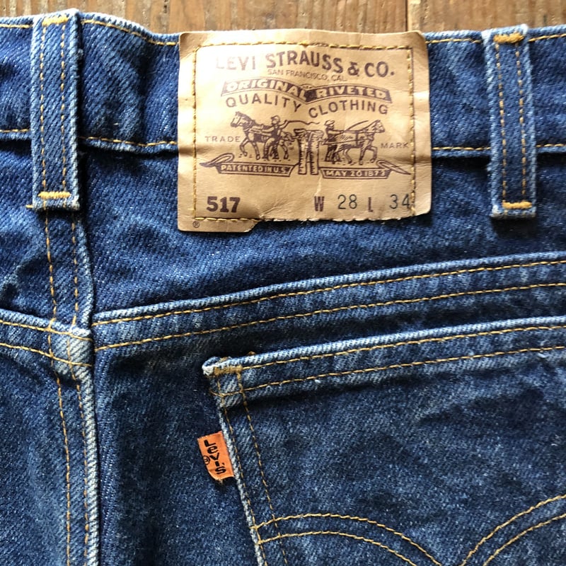 Levi Strauss & 話す Co. ブーツカットデニム W28 L34