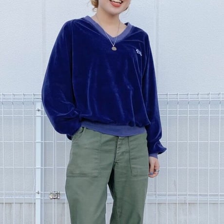 80年代 FOX ベロアスウェット