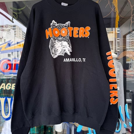 〜00's フルーツオブザルーム HOOTERS スウェット XL