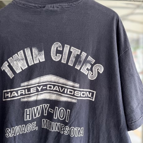 USA製 〜90's HARLEY DAVIDSON プリントT  XL