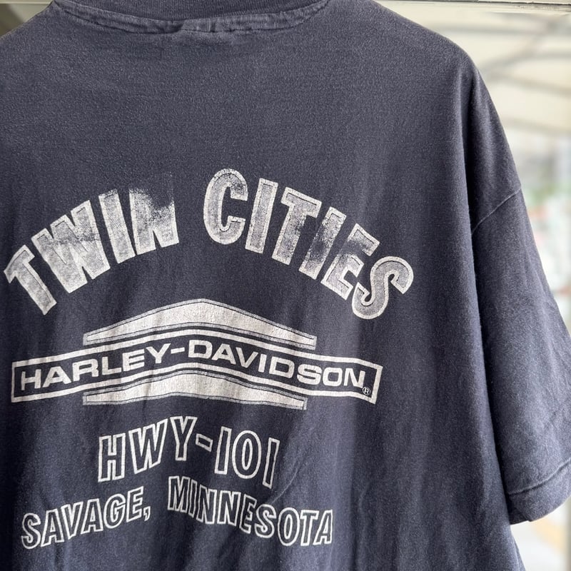 USA製 〜90's HARLEY DAVIDSON プリントT XL | CUSTOM F