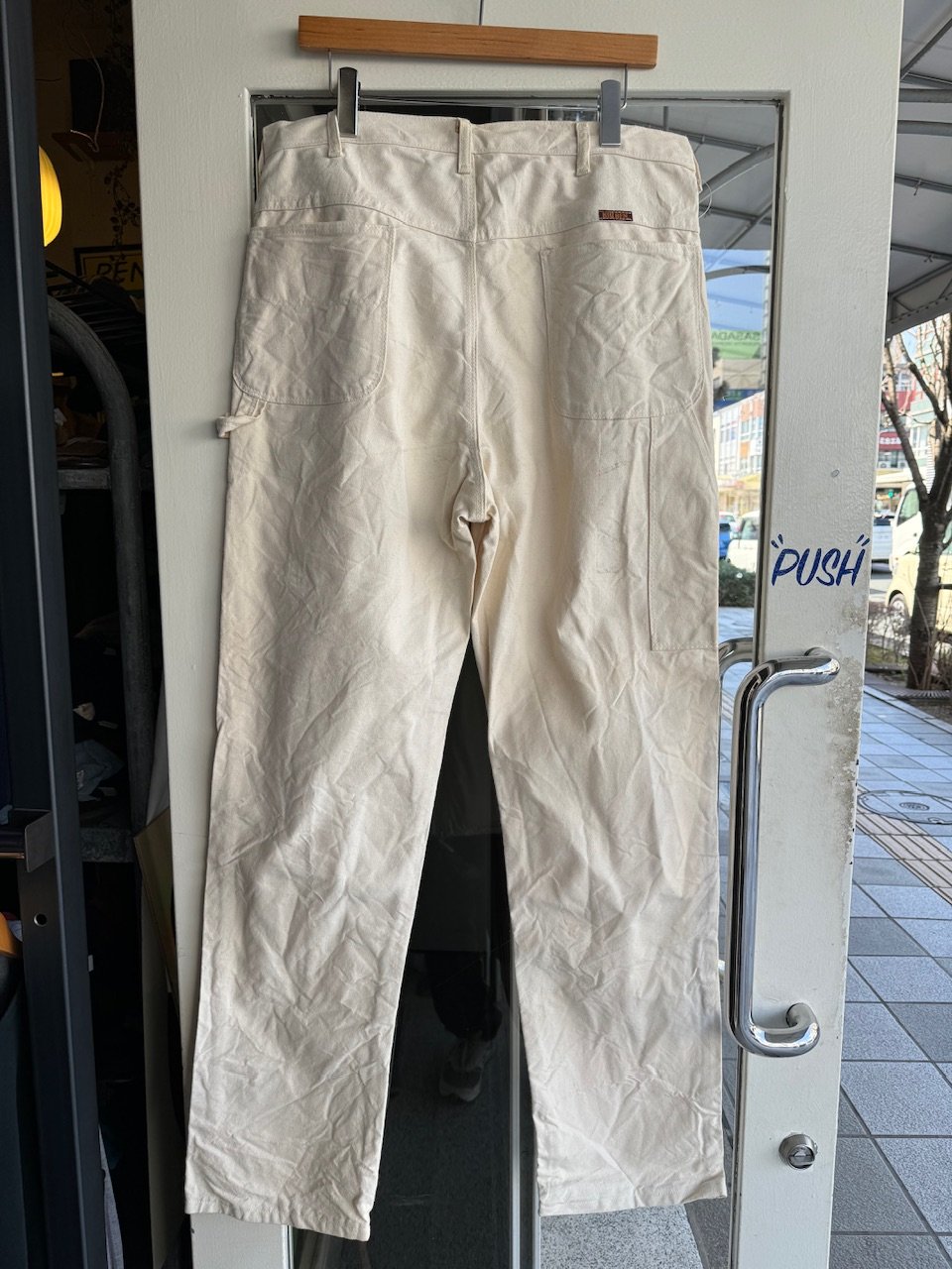 80年代ビックベンペインター、44x30.46x32 ビンテージ70's○BIG BENデニムペインターパンツ実寸98cm
