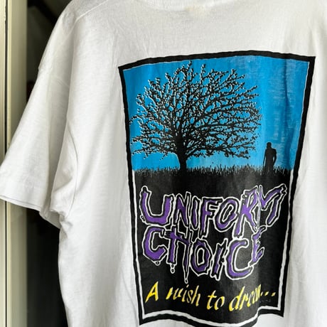 80's UNIFORM CHOICE バンドTシャツ XL