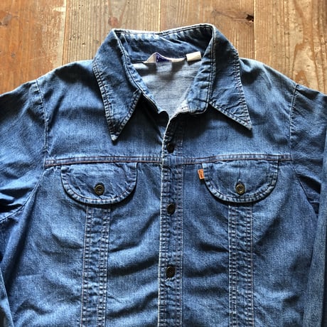 70'sLevi'sデニムシャツジャケット