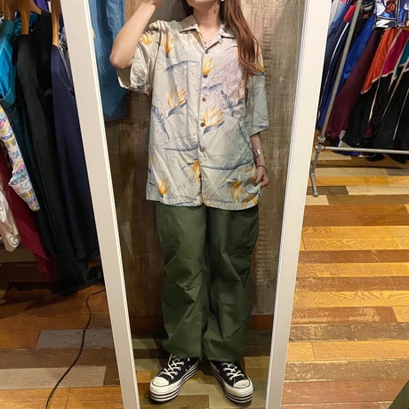 シルクハワイアンシャツ