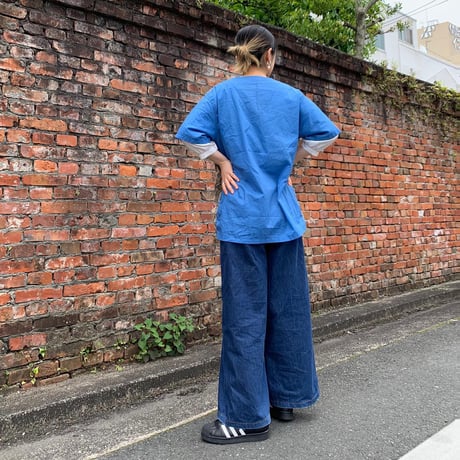 エスニック切り替え前あきトップス