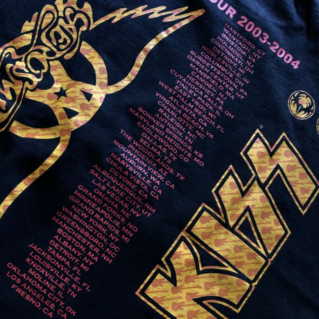AEROSMITH & KISS バンドTシャツ